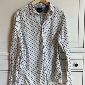 Scotch & Soda Relaxed Fit Button Down Shirt
